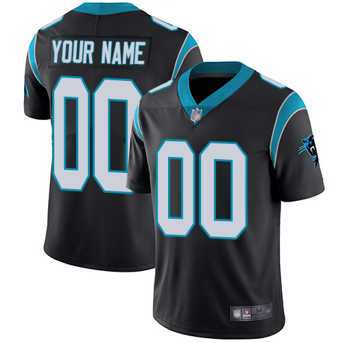 Limited Black Men Home Jersey NFL Customized Football Carolina Panthers Vapor Untouchable